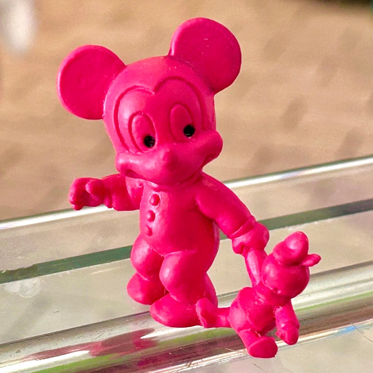 Disney Monochromatic PVC Figures - Mickey & Minnie Mouse (Bully, 1985) - PopCultGang