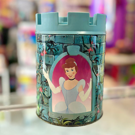 Disney Princesses Castle Tin Can - Snow White, Cinderella & Sleeping Beauty (90s) - PopCultGang