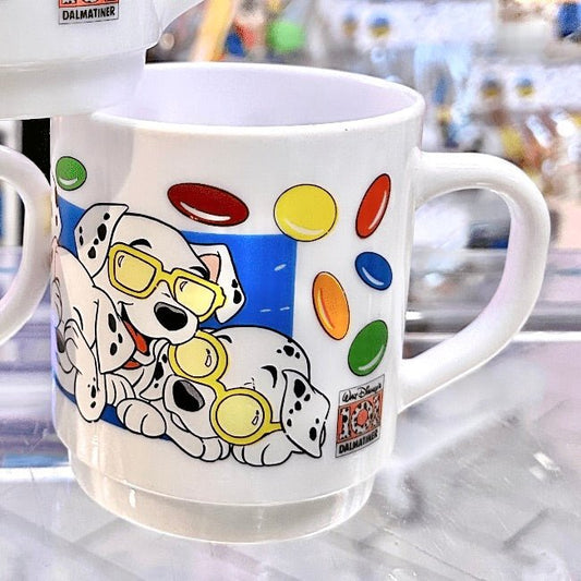 Disney's 101 Dalmatians Smarties Ceramic Mug (90s) - PopCultGang