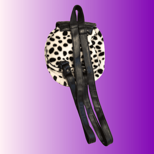 Disney’s 102 Dalmatians: Faux Fur Spotted Mini Backpack (90s) - PopCultGang