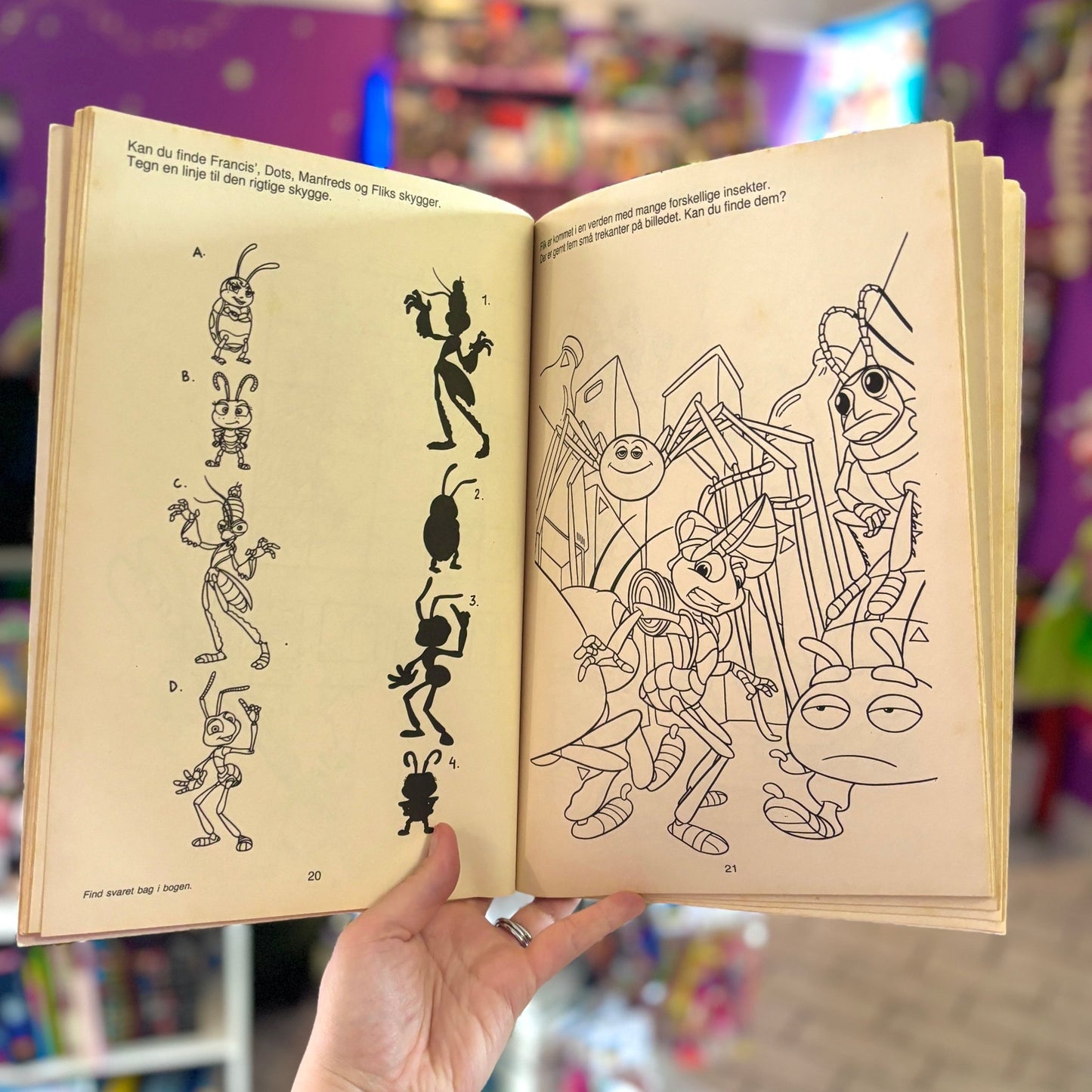 Disney's A Bug's Life: Activity Coloring Book (Disney, 90s) - PopCultGang