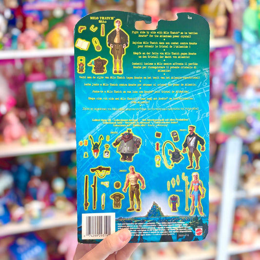 Disney's Atlantis: The Lost Empire - Milo Thatch Action Figure (MOC, Disney, Mattel, 2000) - PopCultGang