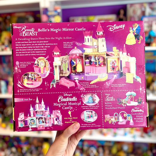 Disney's Beauty and the Beast: Belle's Magic Mirror Castle Playset (2002) - PopCultGang