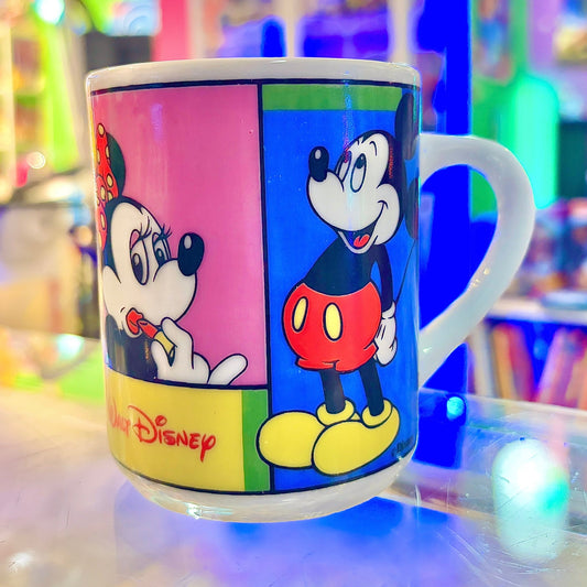 Disney’s Euromic Mickey/Minnie Mouse Mug (90s) - PopCultGang