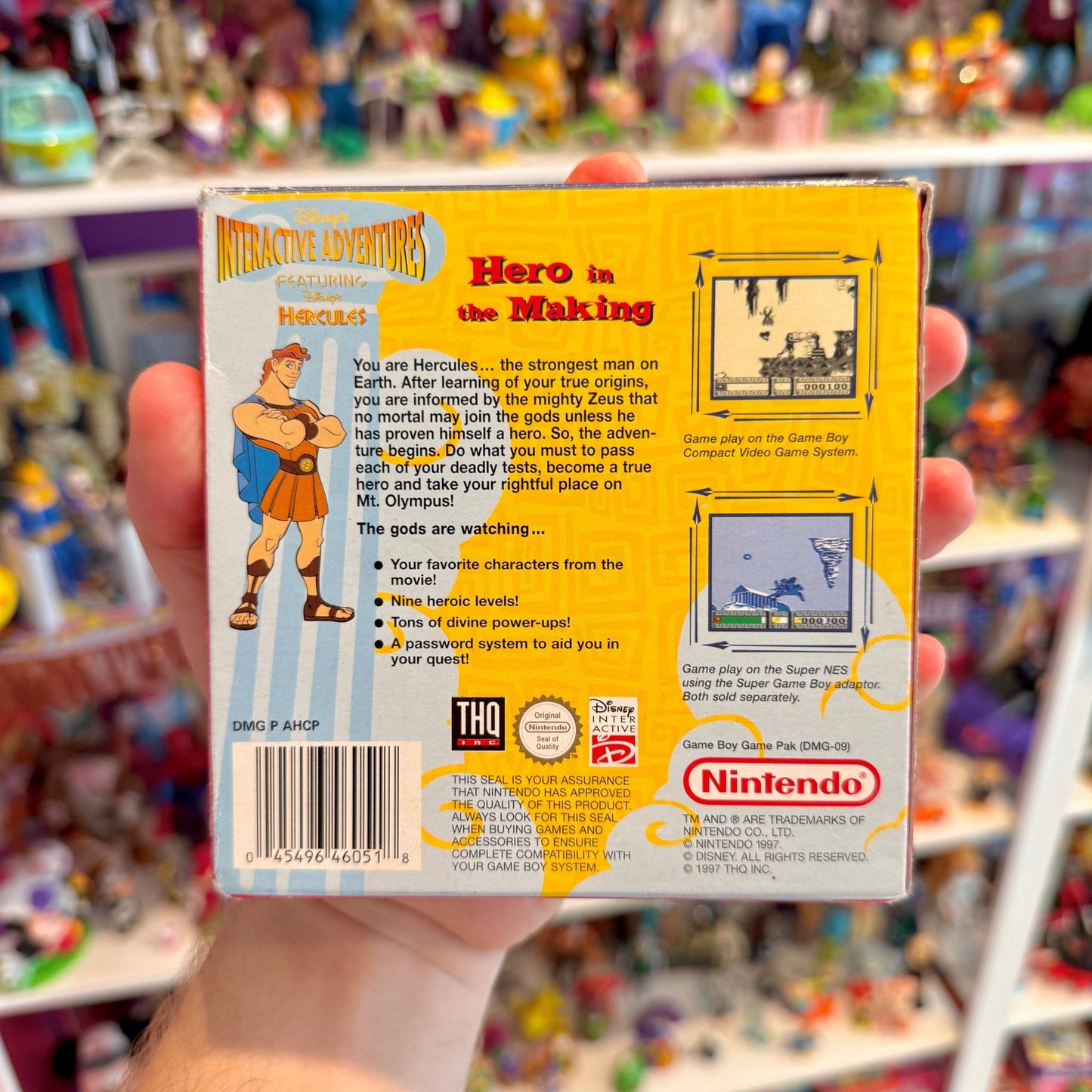 Disney’s Hercules (boxed, Gameboy) - PopCultGang