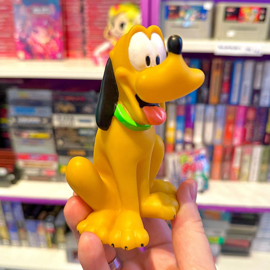 Disney’s Mickey & Friends: Pluto Rubber Squeaky Figure (80s) - PopCultGang