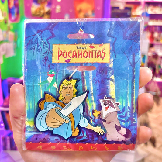 Disney's Pocahontas: John Smith Keychain (new and unopened, 90s) - PopCultGang