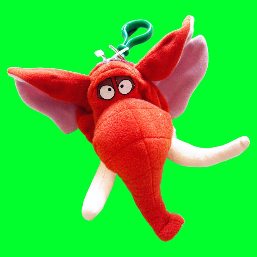 Disney's Tarzan: Tantor The Elephant Plush Keychain Purse (Applause, 1999) - PopCultGang