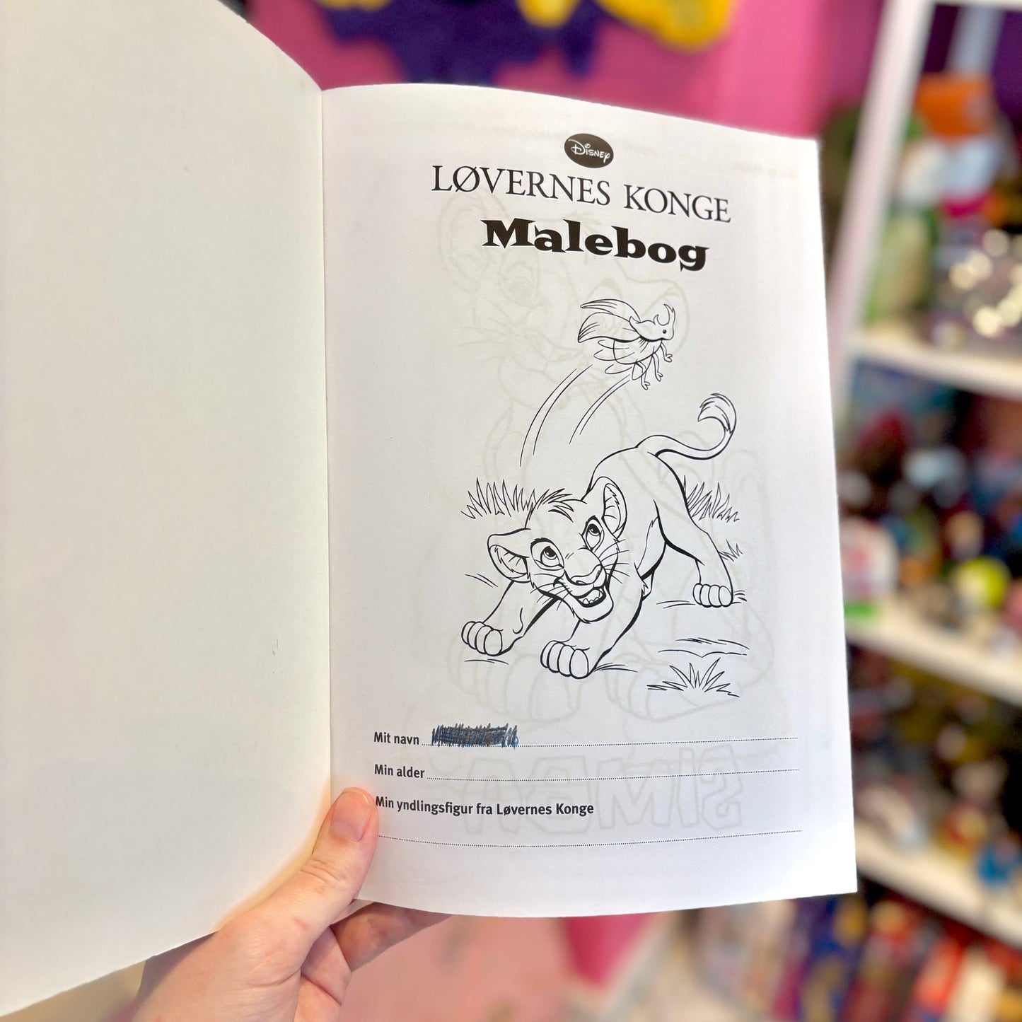 Disney's The Lion King - Coloring Book (danish, 2000s) - PopCultGang