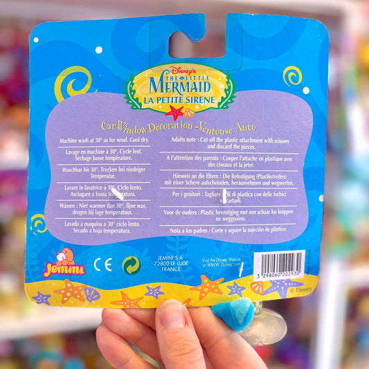 Disney's The Little Mermaid: Flounder Car Window Decoration Plush (90s) - PopCultGang