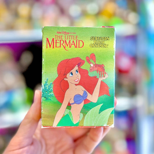 Disney's The Little Mermaid: Sebastian The Crab Plush Holiday Christmas Ornament (McDonalds, 90s) - PopCultGang