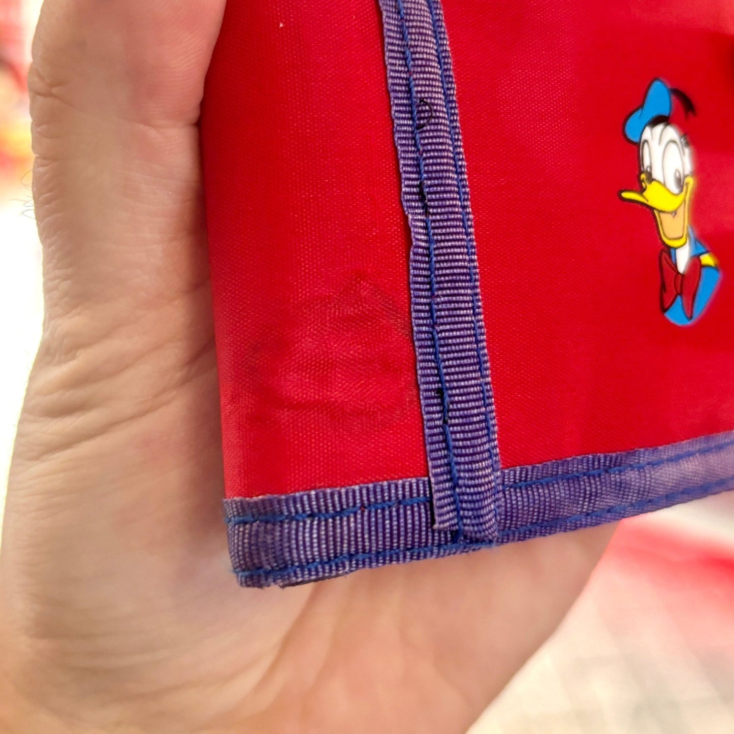 Donald Duck Red Wallet (90s) - PopCultGang