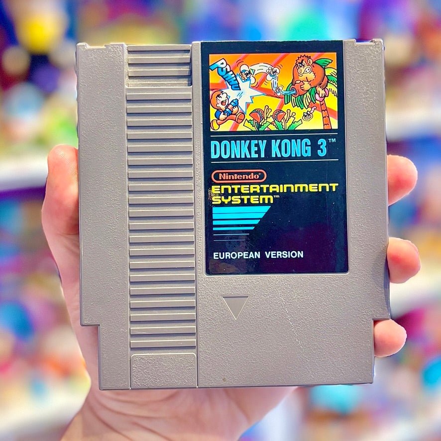 Donkey Kong 3 (NES) - PopCultGang