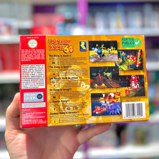 Donkey Kong 64 (N64, CIB) - PopCultGang