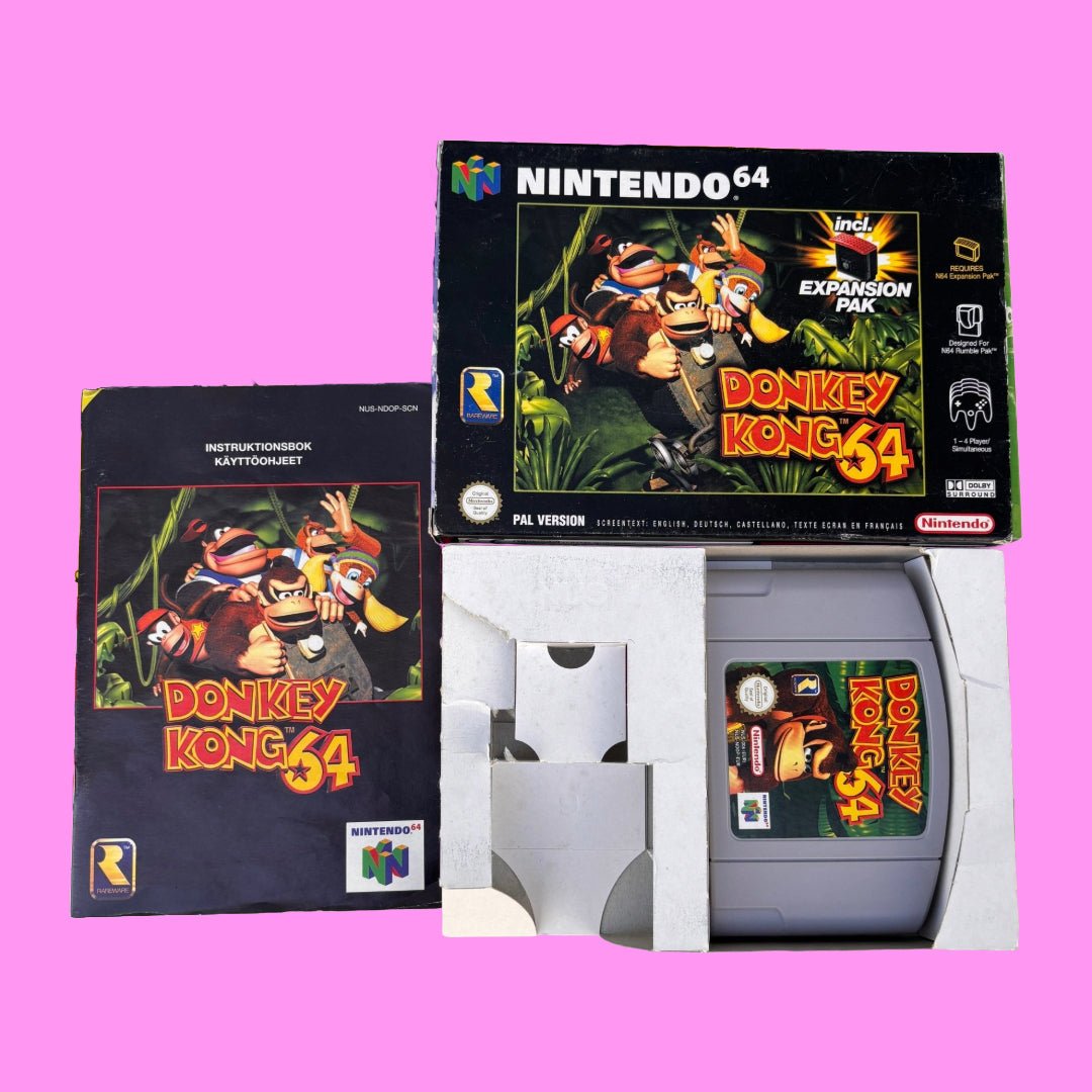 Donkey Kong 64 (N64, CIB) - PopCultGang