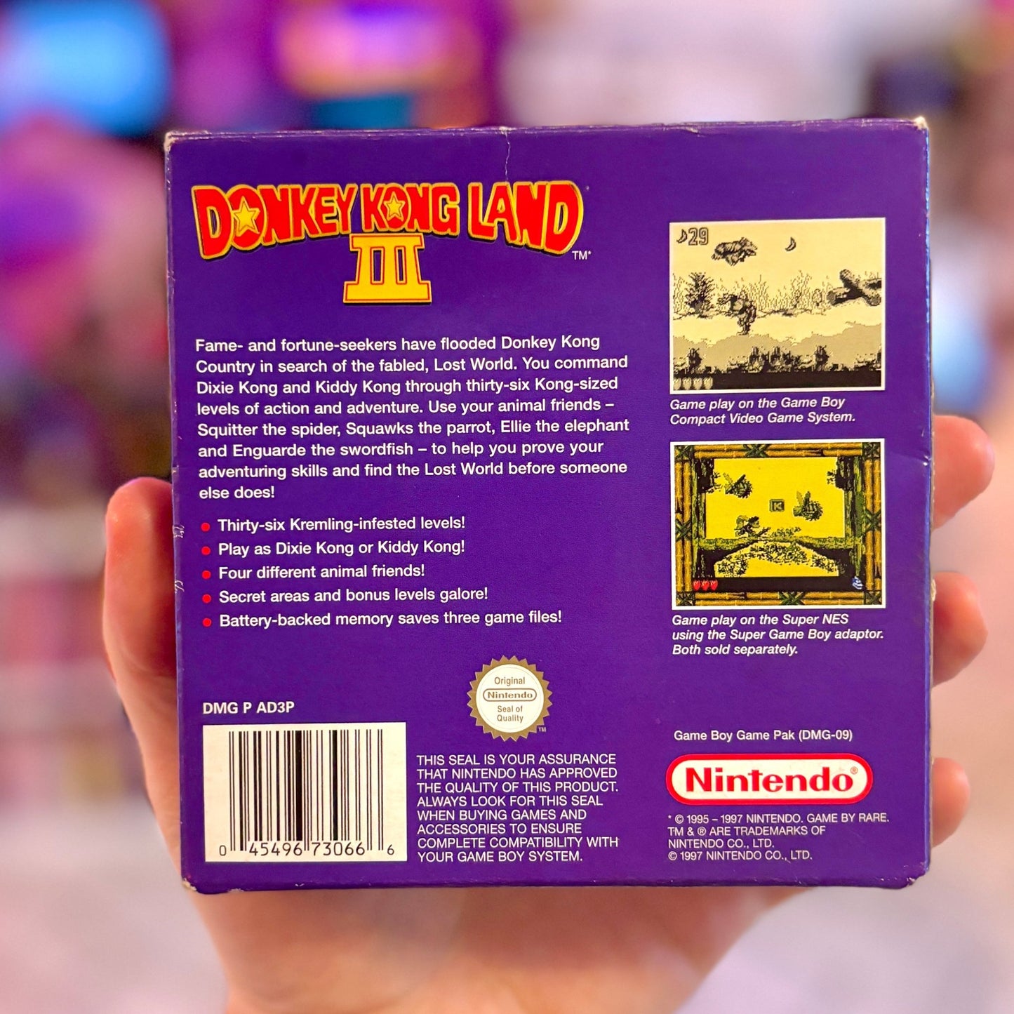 Donkey Kong Land 3 (Boxed, Gameboy) - PopCultGang