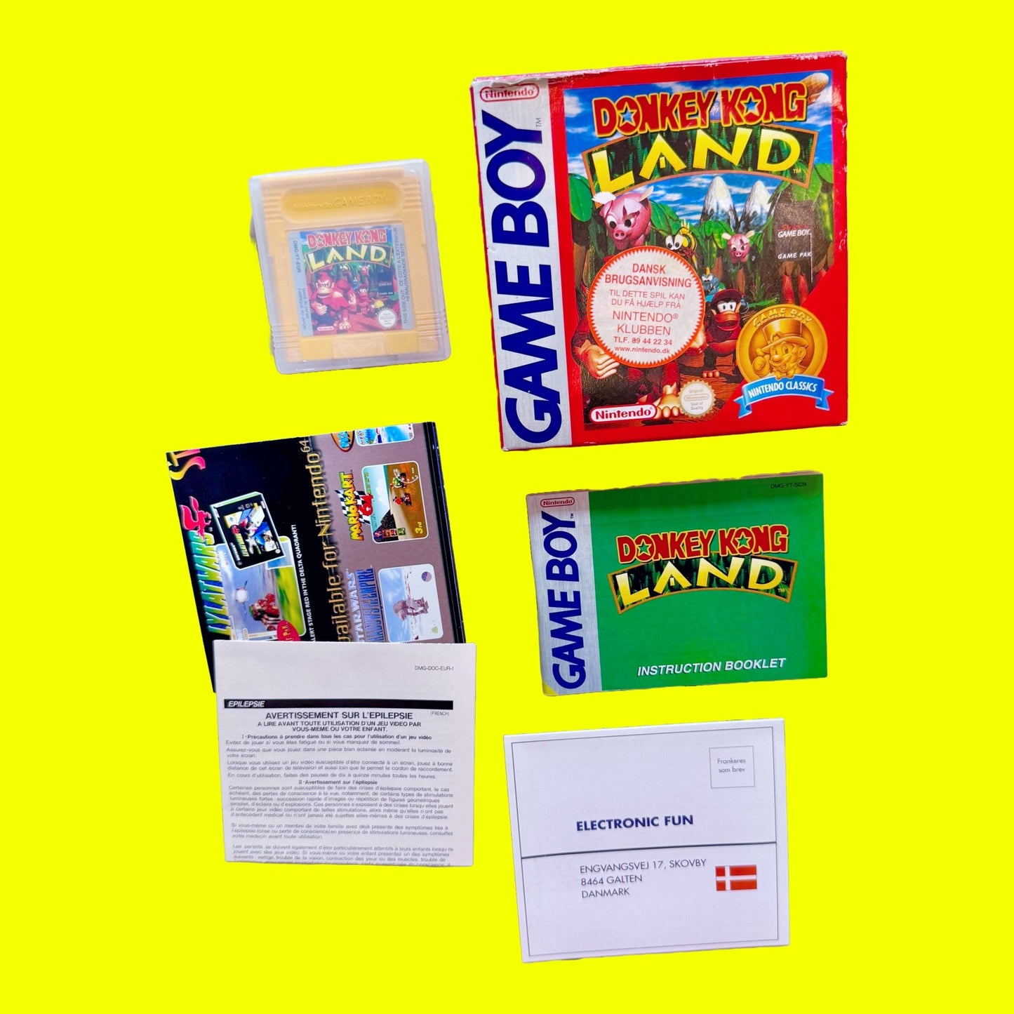 Donkey Kong Land (Classic Series, CIB, Gameboy) - PopCultGang