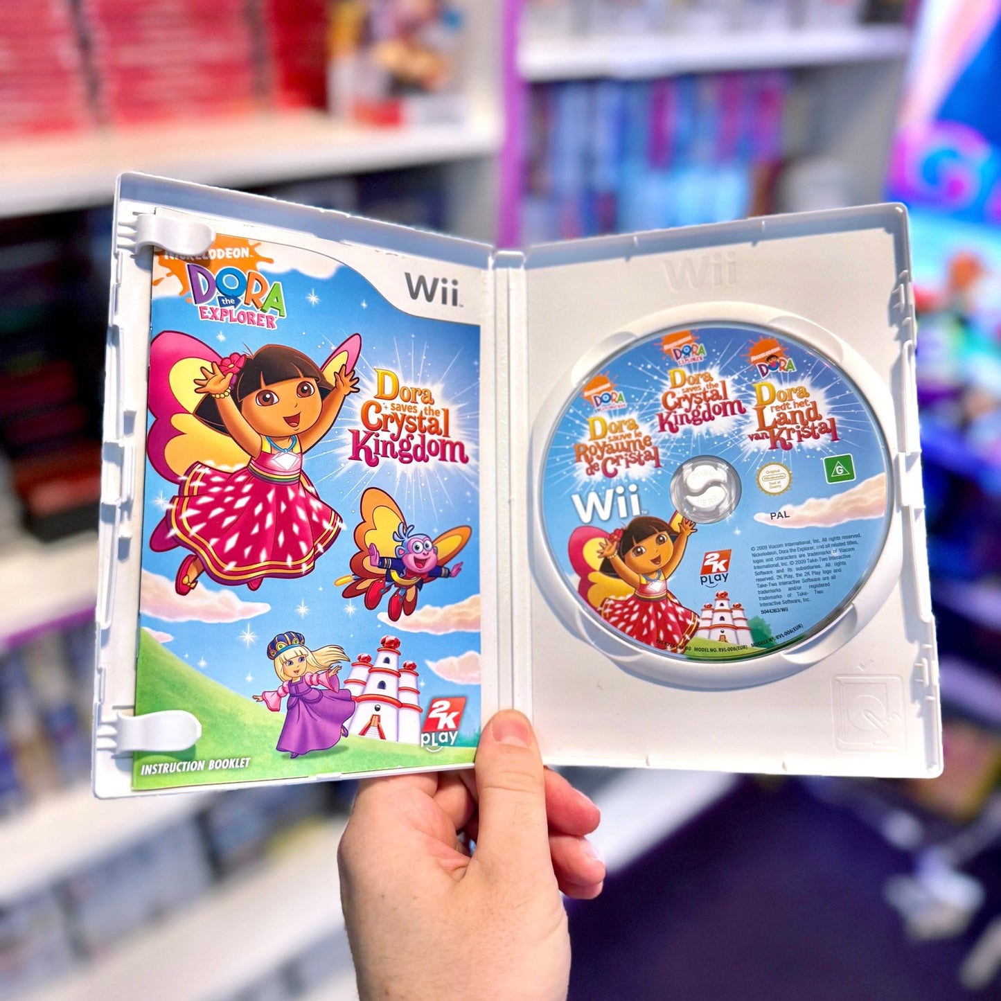 Dora And The Crystal Kingdom (Wii) - PopCultGang