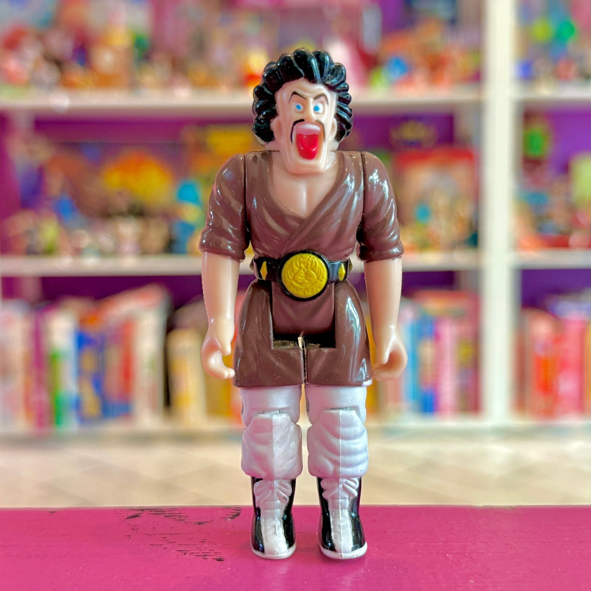 Dragon Ball: Mr. Satan Action Figure (1989) - PopCultGang