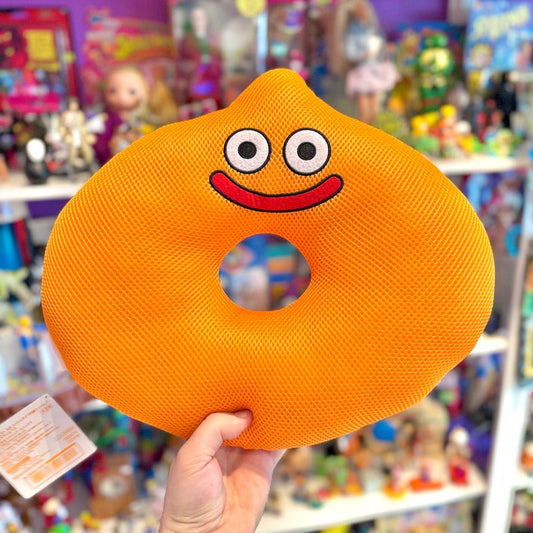 Dragon Quest: Orange Slime Neck - pillow (Japan Exclusive, import) - PopCultGang