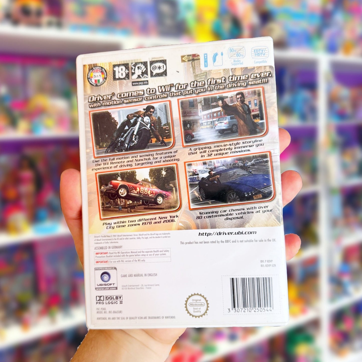 Driver: Parallel Lines (Wii) - PopCultGang