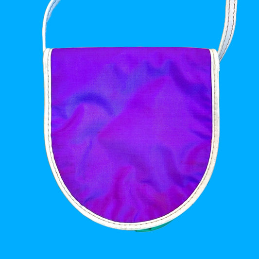 Ducktales Small Handbag Purple & Neon Green (Disney, 90s) - PopCultGang