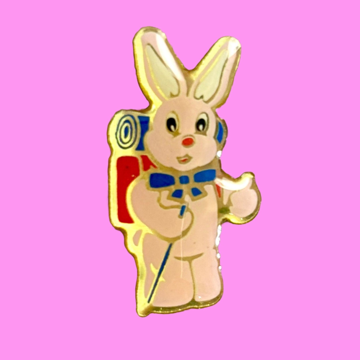 Duracell Bunny Hiking Enamel Pin (90s) - PopCultGang