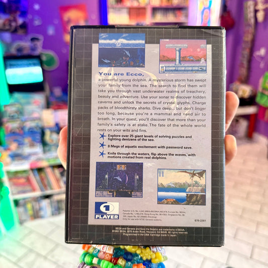 Ecco The Dolphin (Sega Genesis) - PopCultGang