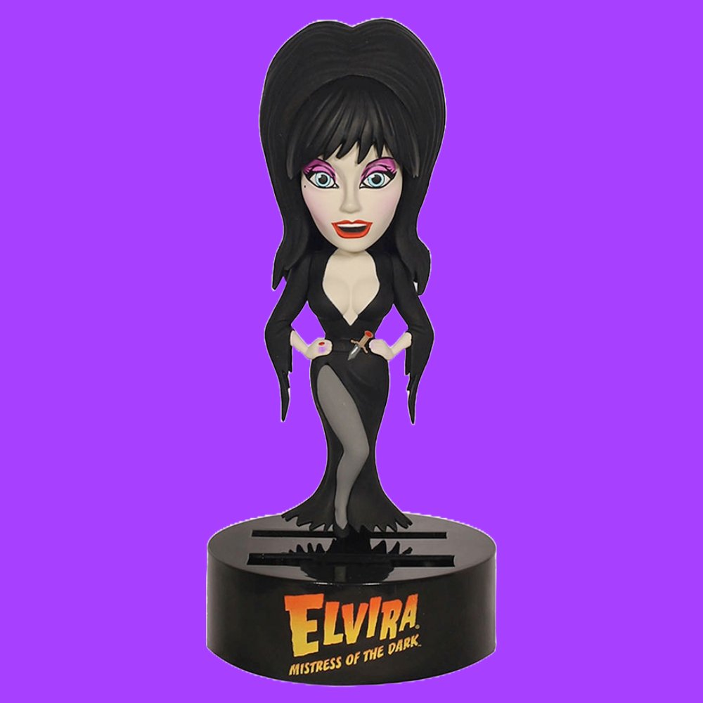 Elvira, Mistress of the Dark Body Knocker Bobble Figure Elvira 16 cm - PopCultGang