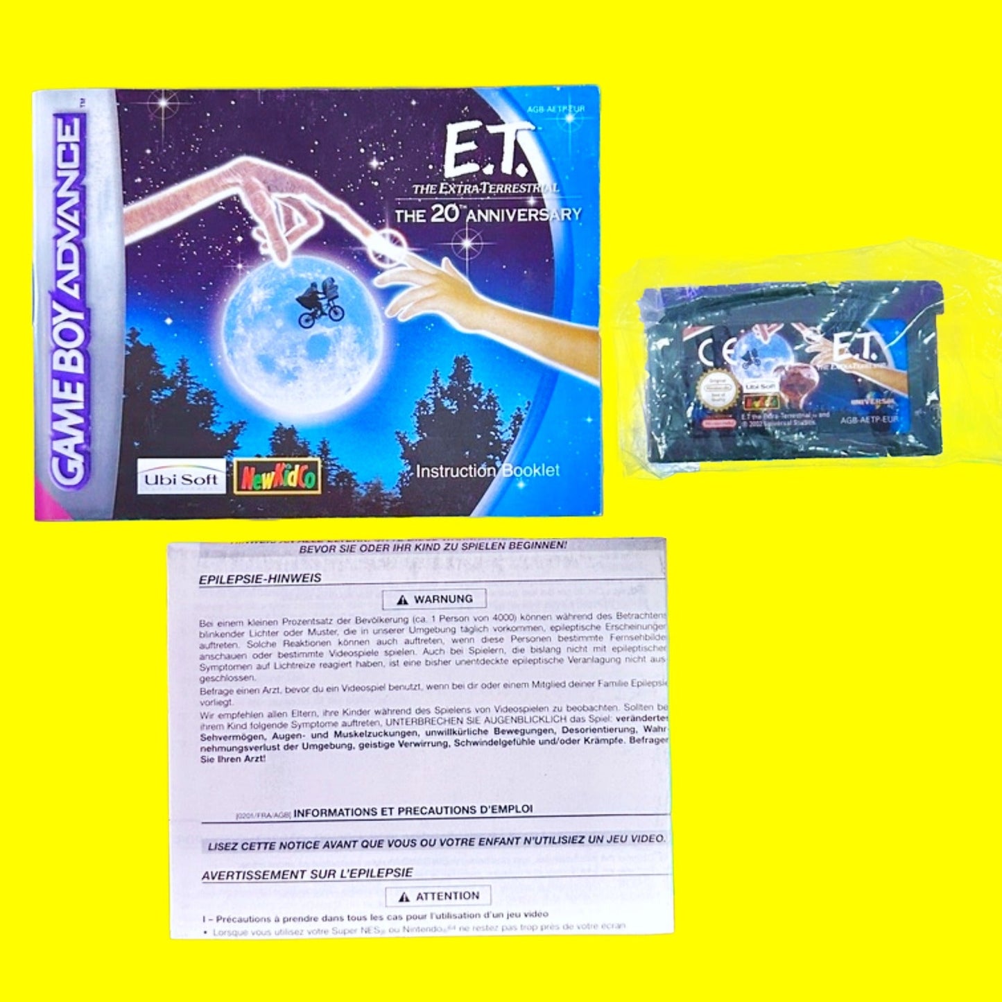 E.T. The Extra - terrestrial (CIB, Gameboy Advance) - PopCultGang