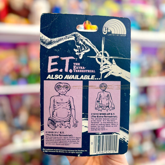 E.T. The Extra - Terrestrial: E.T. The Original Collectibles Figure (MOc, 80s) - PopCultGang