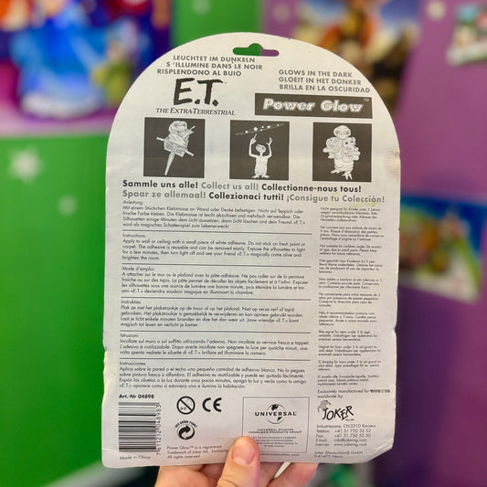 E.T. The Extra - Terrestrial: Power Glow Stickers (2000s) - PopCultGang