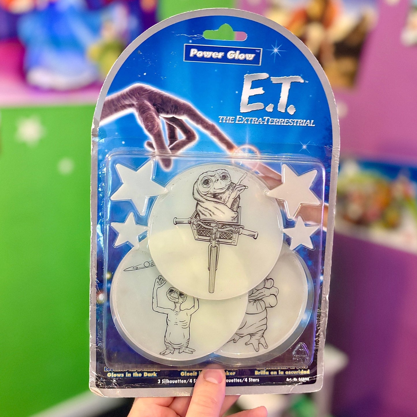 E.T. The Extra - Terrestrial: Power Glow Stickers (2000s) - PopCultGang