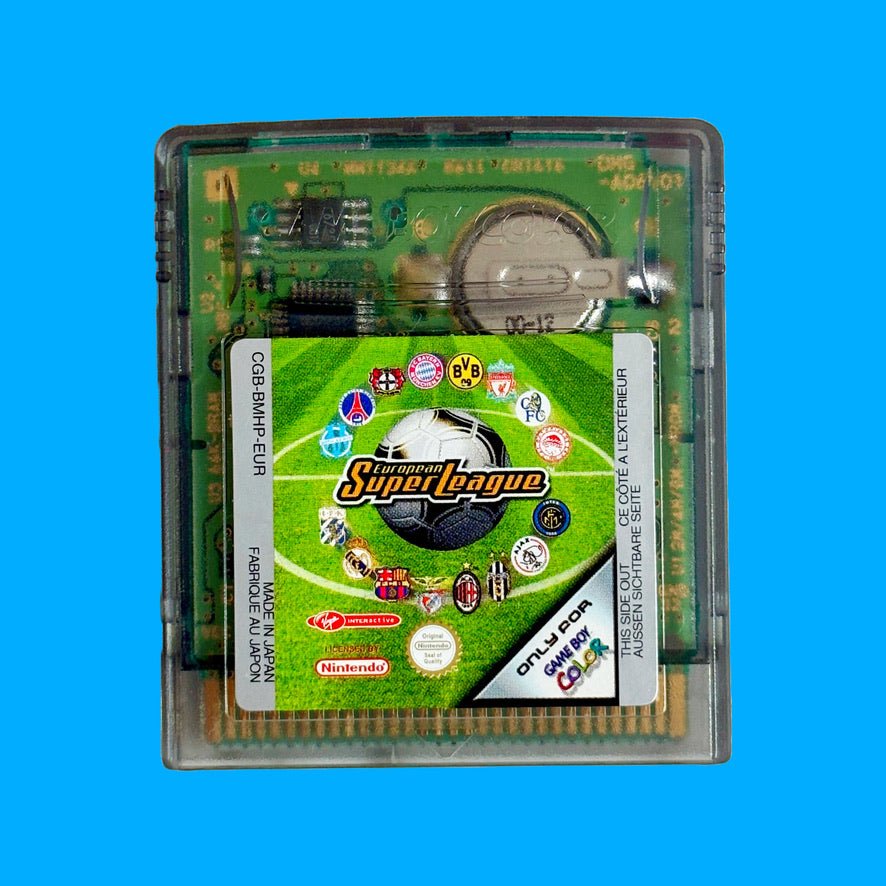 European Super League (Gameboy Color) - PopCultGang