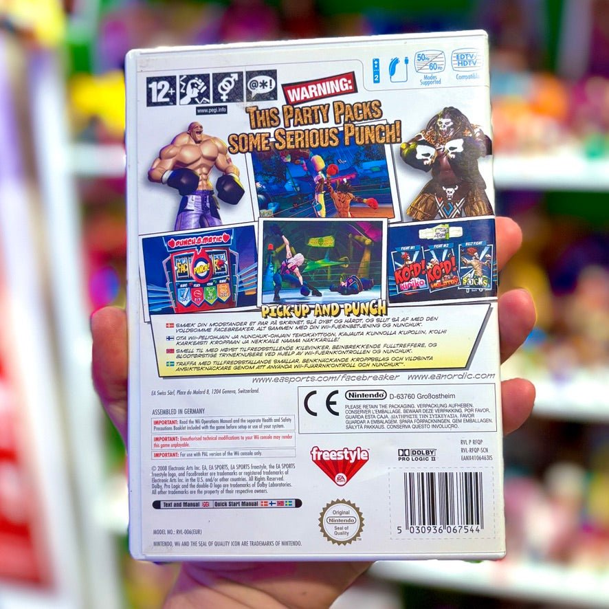 Facebreakers K.O. Party (Wii) - PopCultGang