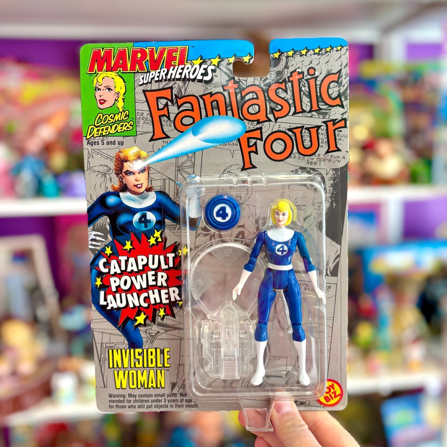 Fantastic Four: Invisible Woman Action Figure (ToyBiz, 1994 - PopCultGang