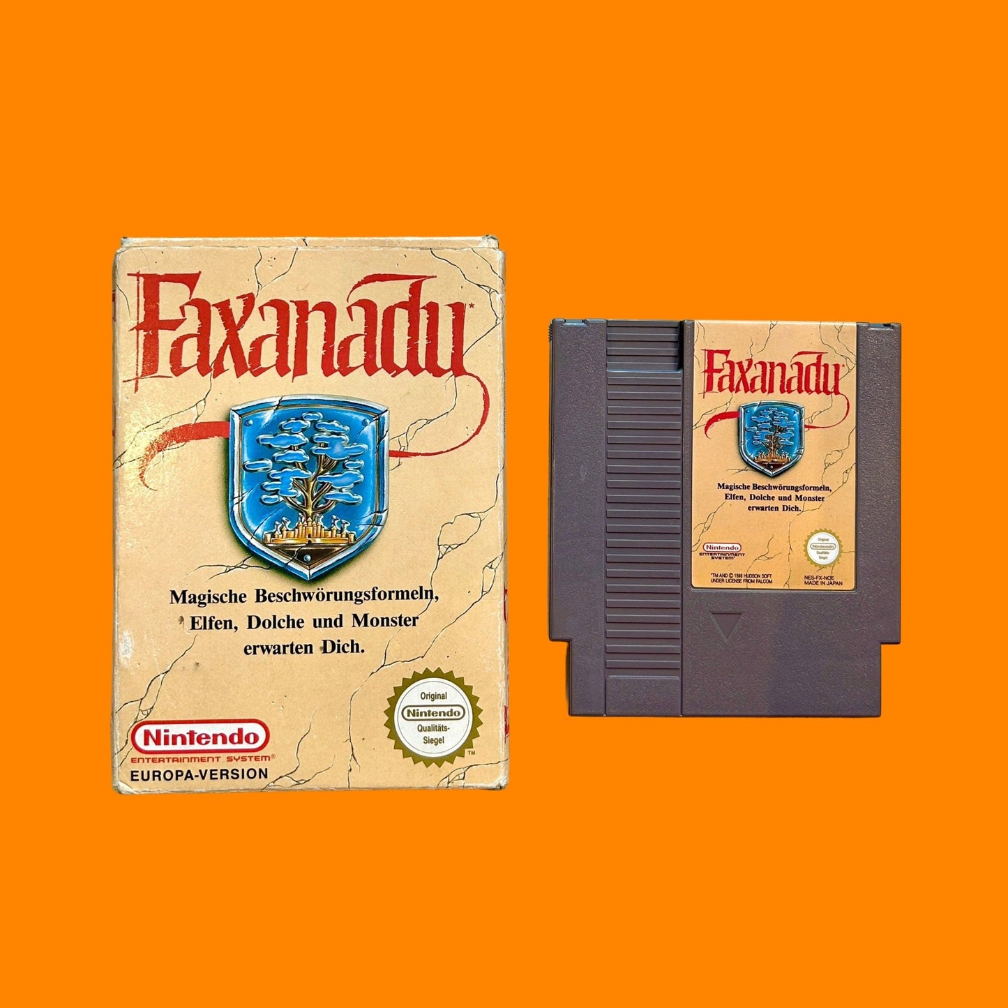 Faxanadu (boxed, NES) - PopCultGang