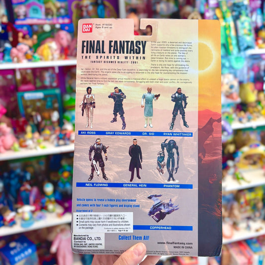 Final Fantasy: The Spirits Within - Gray Edwards Action Figure (MOC, Bandai, 2001) - PopCultGang