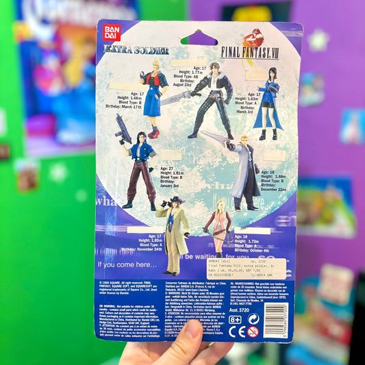 Final Fantasy VIII - Extra Soldier: Rinoa (boxed, 90s, Bandai) - PopCultGang