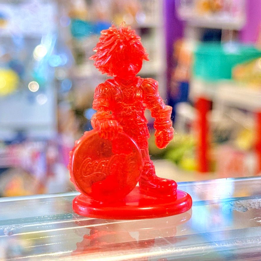 Final Fantasy x Coca Cola: Tidus - Crystal Red Mini Figure (Japan Exclusive, 2000s) - PopCultGang