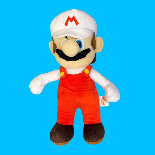 Fire Super Mario Plush 45cm (Taito Arcade Prize, Nintendo, import) - PopCultGang