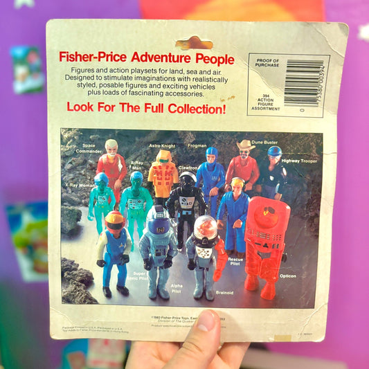 Fischer Price Adventure People: 3 Pak No. 394 (1981) - PopCultGang