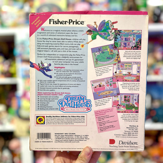 Fisher - Price: Dream Dollhouse CD - ROM (Windows 95) - PopCultGang