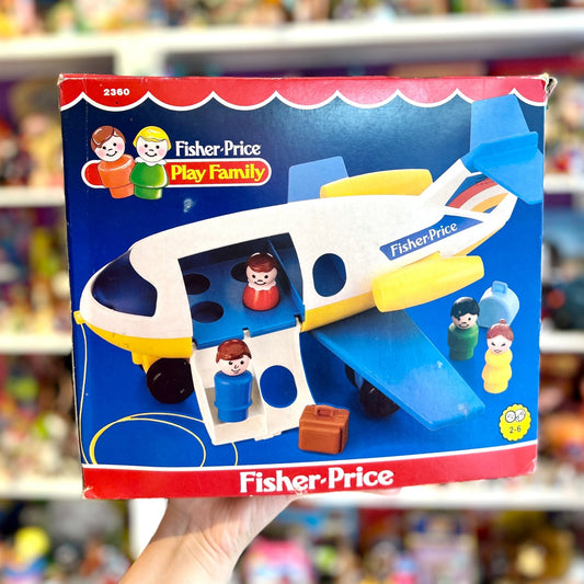 Fisher - Price: Little People - Play Family Jetliner #2360 (80s) - PopCultGang