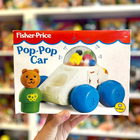 Fisher - Price: Pop - Pop Car #1011 (80s) - PopCultGang