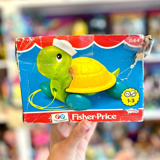 Fisher - Price: Tag - Along Turtle #644 (70s) - PopCultGang