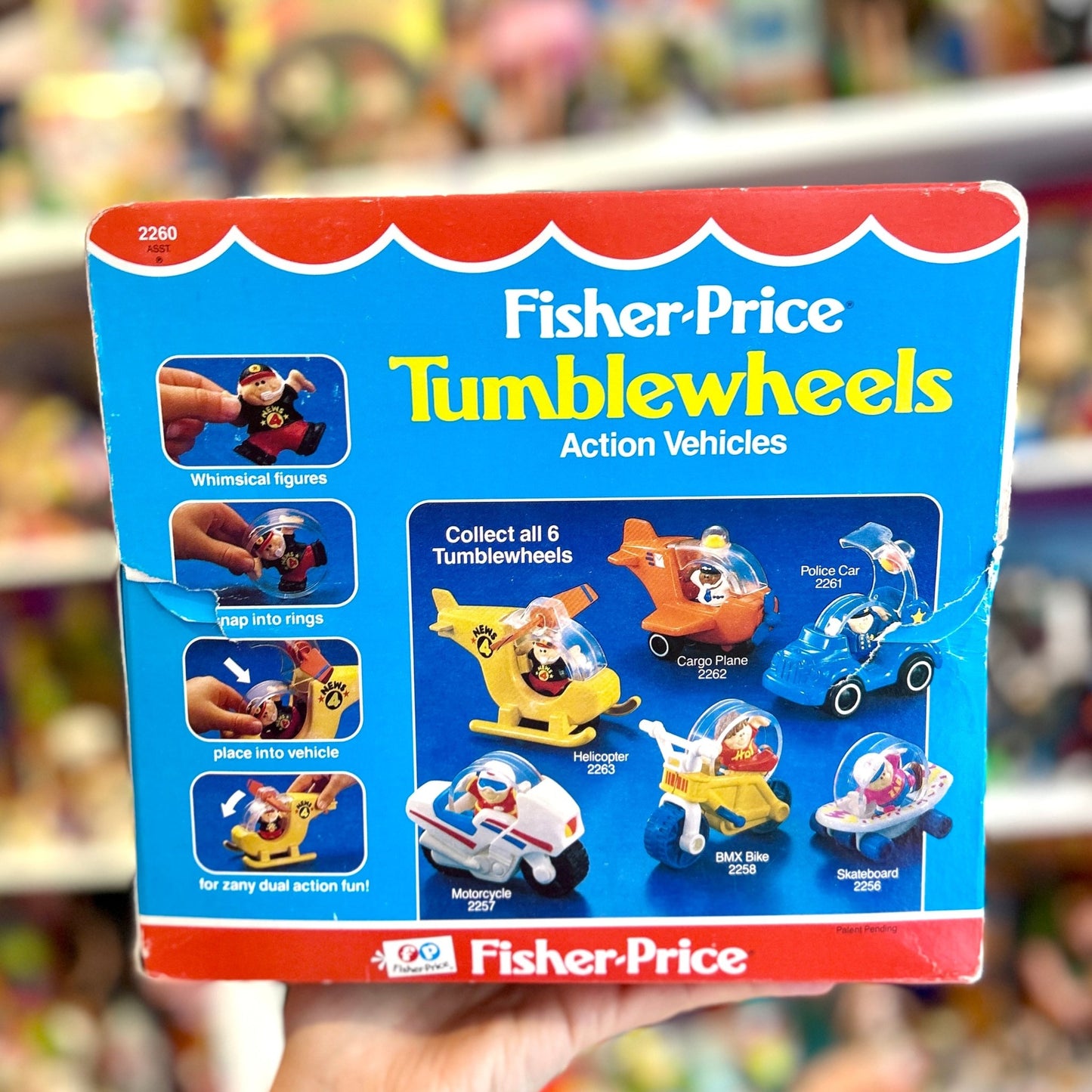 Fisher - Price: TumbleWheels Policecar #2260 (80s) - PopCultGang