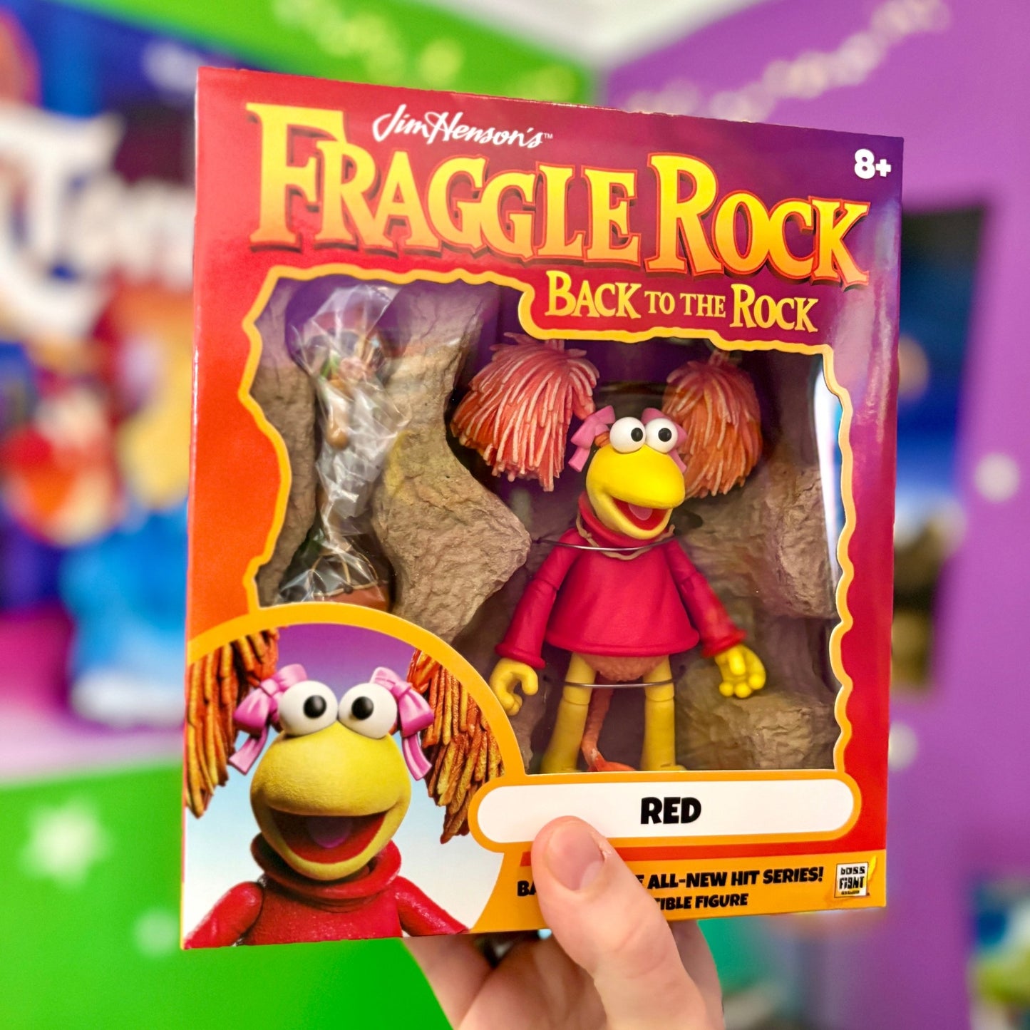 Fraggle Rock Action Figures: Red - PopCultGang