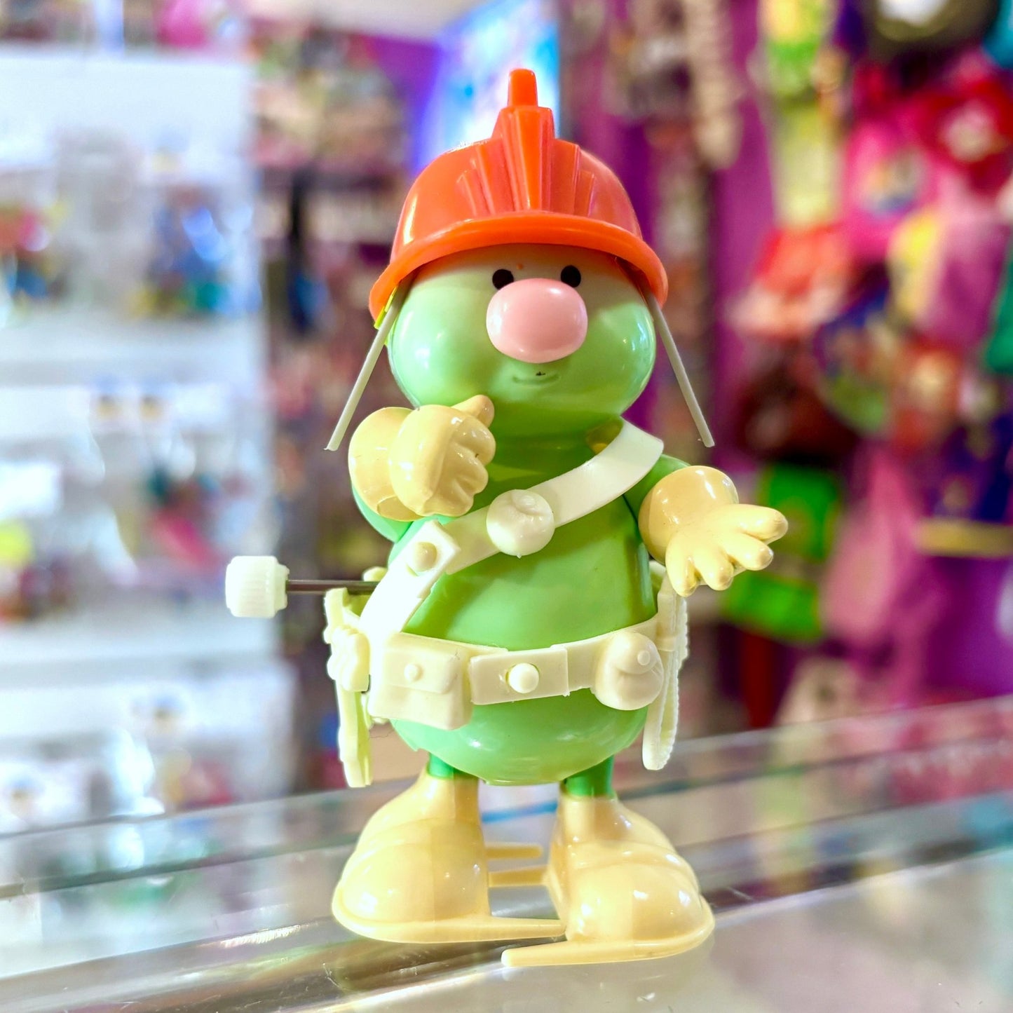 Fraggle Rock: Doozer Red Hat Wind - Up Figure (Tomy, 80s) - PopCultGang