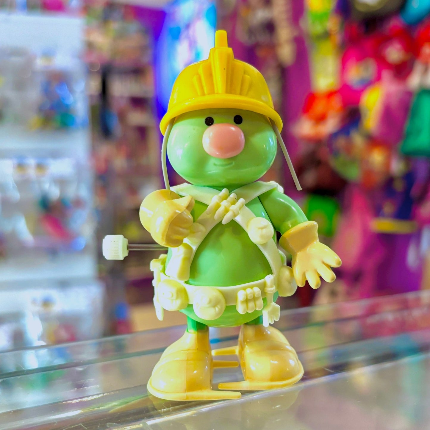 Fraggle Rock: Doozer Yellow Hat Wind - Up Figure (Tomy, 80s) - PopCultGang